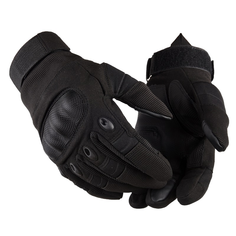 Factory Tactical Gloves Men's Spring and Autumn Outdoor Full Finger Anti-Slip Protective Wear-Resistant Sports Training Military Fans Riding Gloves Men