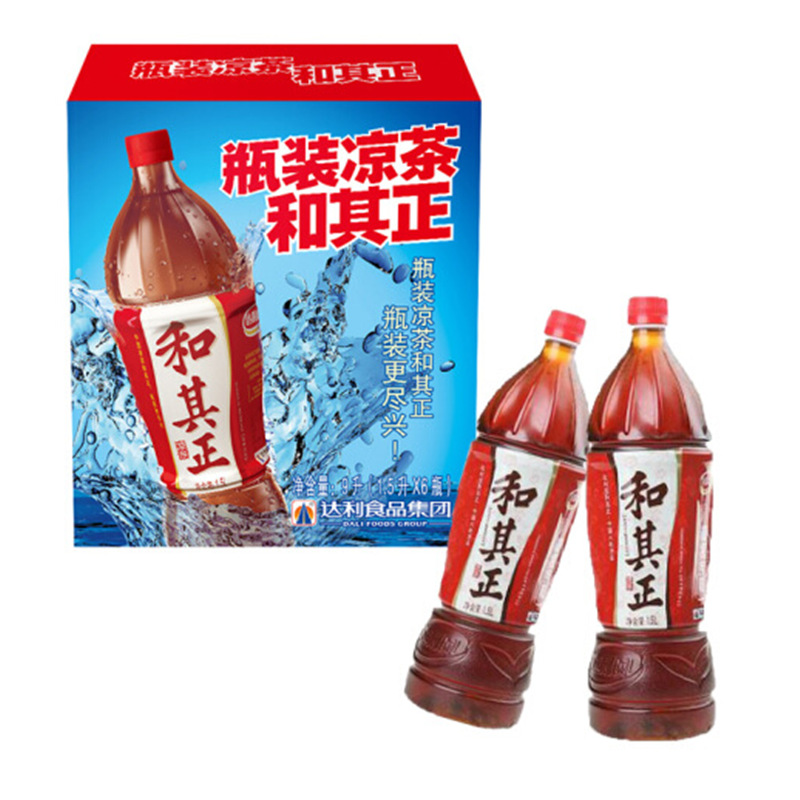 达利园 和其正凉茶 1.5l*6瓶 整箱大瓶装饮料