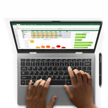 全新11.6寸触摸屏N4120四核360度旋转YOGA二合一铝合金笔记本电脑