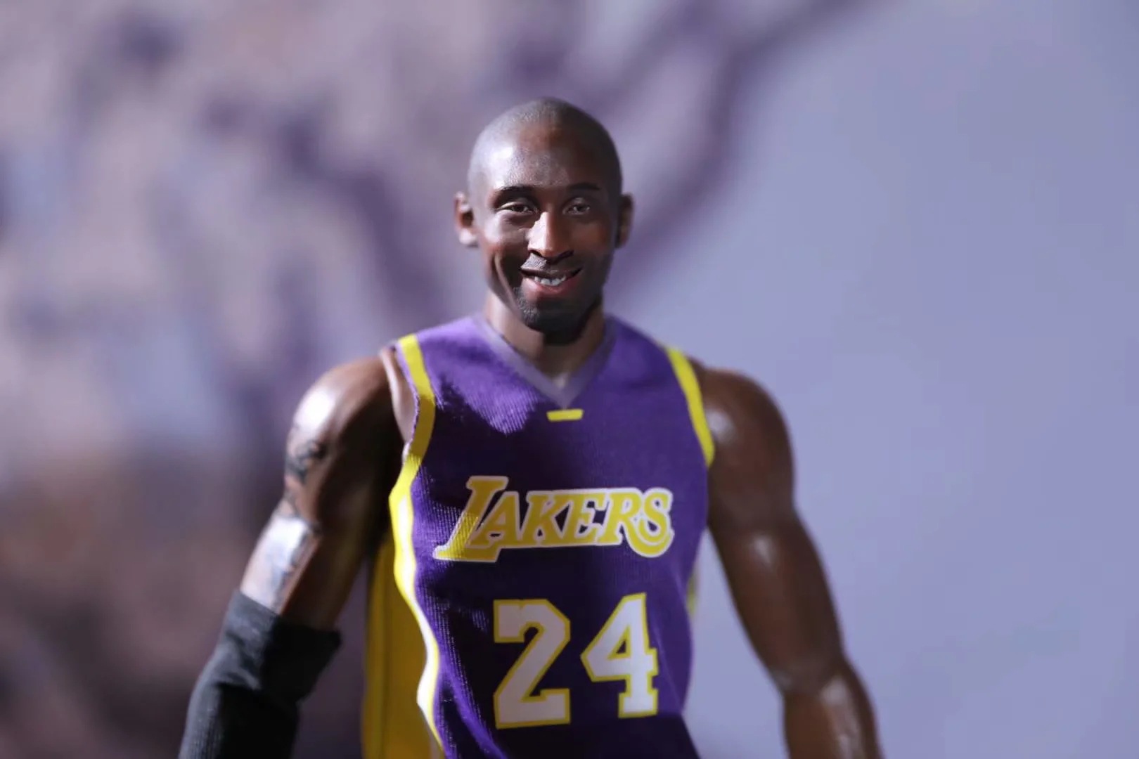 篮球明星 1 科比 布莱恩特蜡像级 双头雕 超可动 摆件 盒装手办