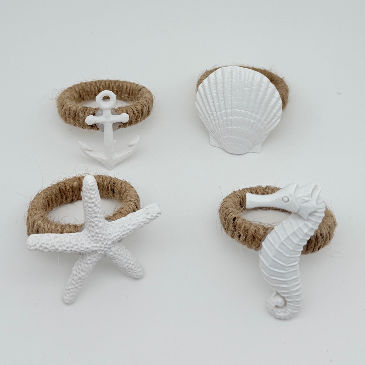 厂家直供树脂海星 地中海风格餐桌毛巾口布环装饰品摆件创意