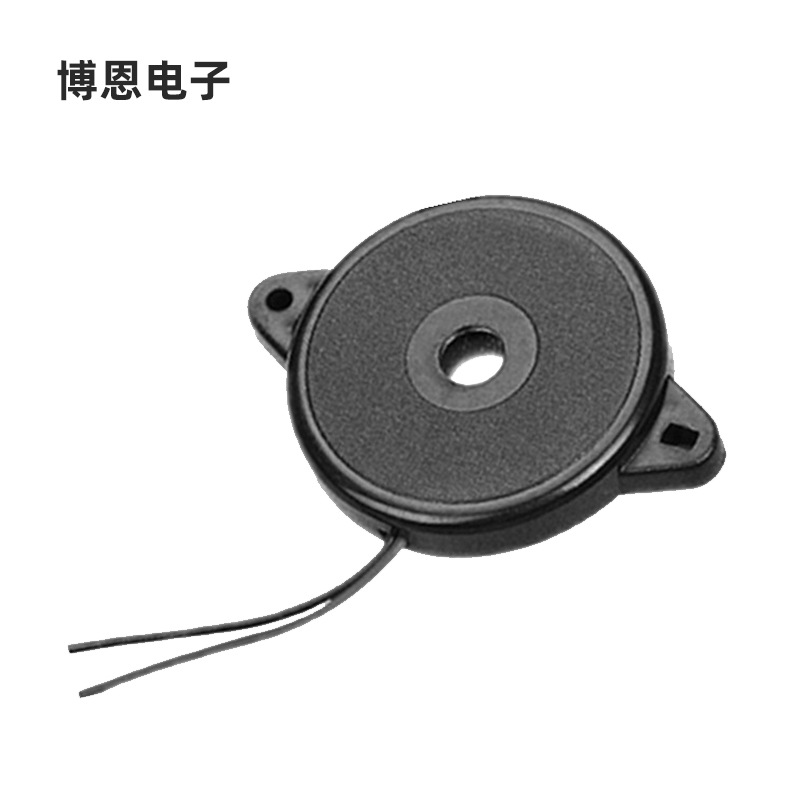3060报警声压电式蜂鸣器 12v 24v有源 直流 直径30mm高度6mm
