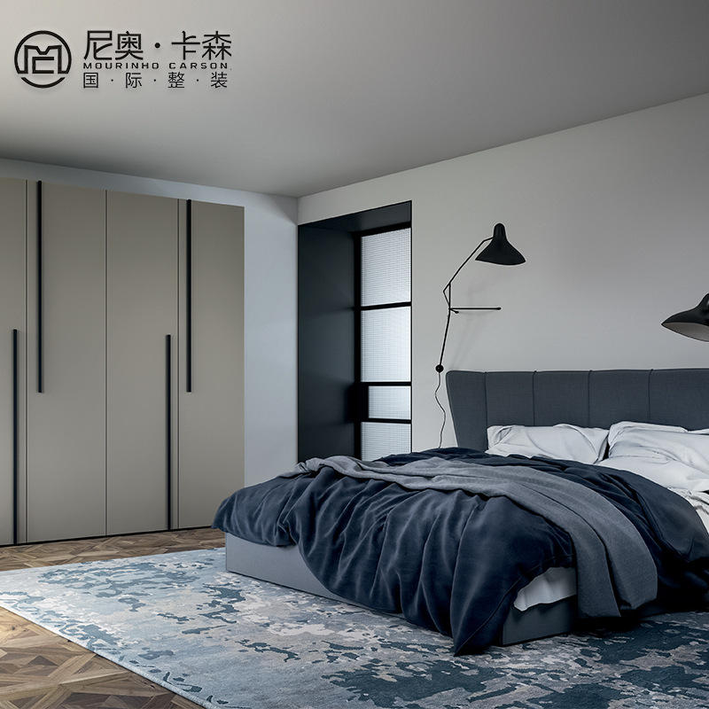 承接装饰耐火板橱柜衣柜房间门护墙板一站式定制今日多少钱