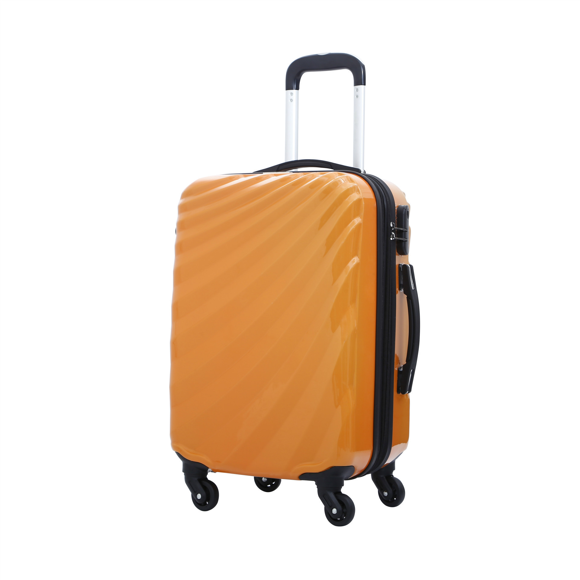 三件套拉链行李拉杆箱万向轮pc斜纹旅行箱28寸大容量登机箱包厂家