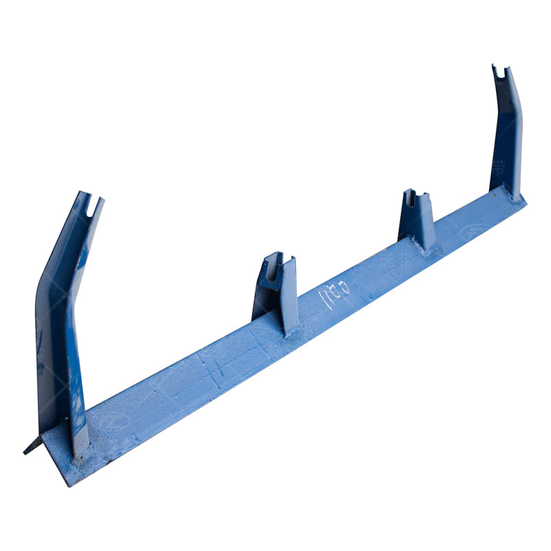 现货批发输送机槽型上托辊不锈钢矿用三联75型dtii型托辊支架