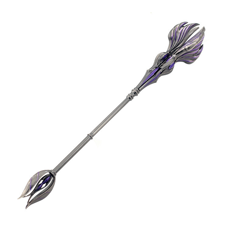 斗罗*陆动漫周边武魂殿教皇比比东法杖武器模型金属工艺品玩具