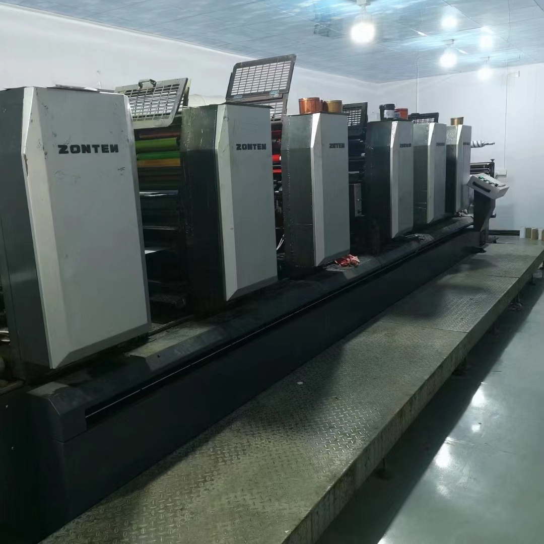 九成新中天6色轮转机