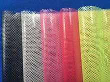 厂家直销环保EVA双贴六角网 300D彩色夹网 六角彩色夹网