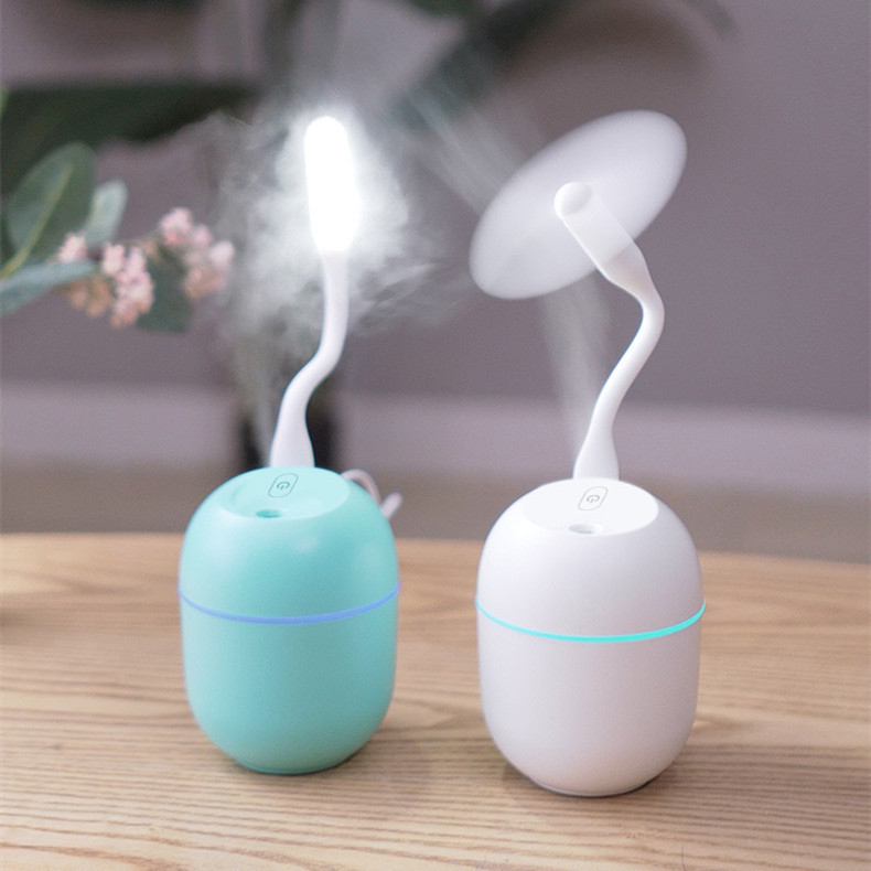 Mini Car Egg Water Drop Humidifier Usb Color Light Household Desk Air Mute Small Humidifier Wholesale