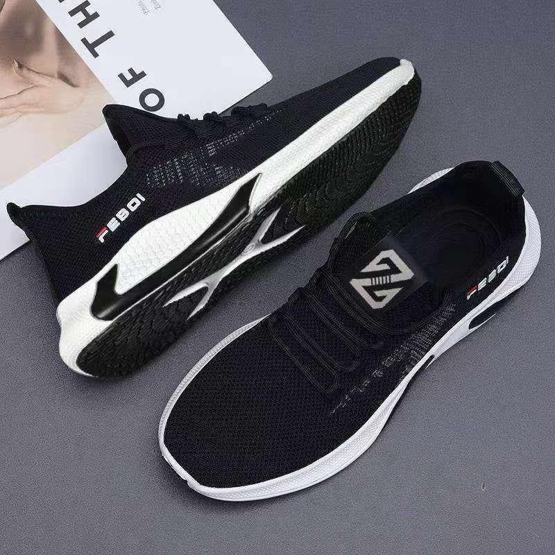 2023 New Spring Fashionable Breathable Lightweight Running Trendy Shoes Men Sneaker Support Foreign Trade One Piece Dropshipping