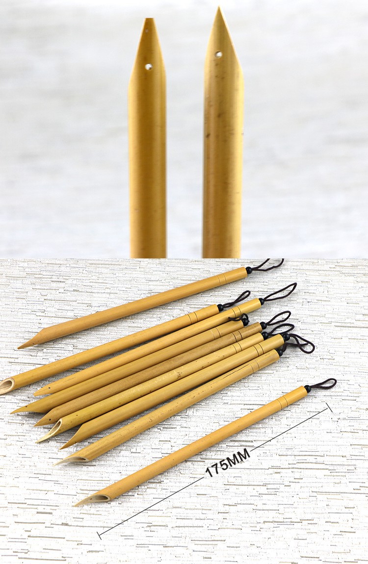 竹子蘸水笔钢笔 藏文艺术字绘画钢笔左斜右斜平头蘸水钢笔dip pen