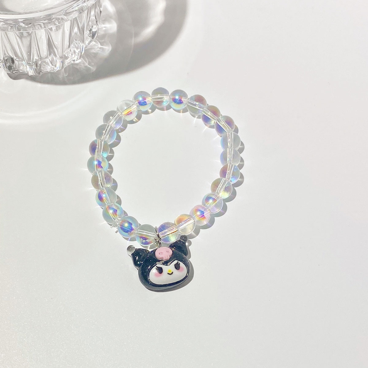 Girl Heart Sanrio Couple Bracelet Female Student Girlfriend Gifts Pacha Dog Cinnamoroll Babycinnamoroll Ins Magic Flash Bracelet