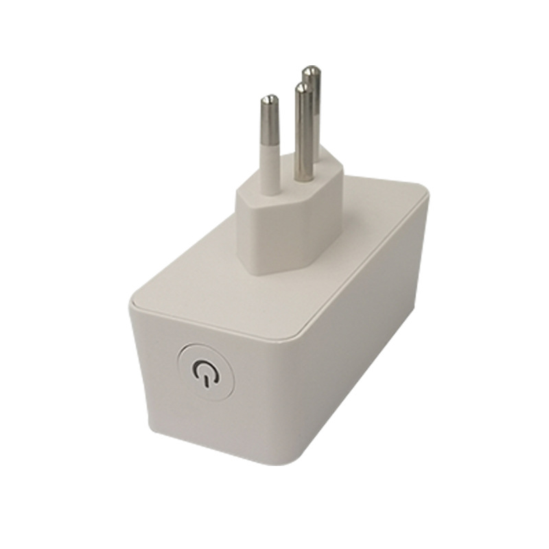 巴西规格wifi插座16a带计量涂鸦智能插座智能语音alexa智能插头