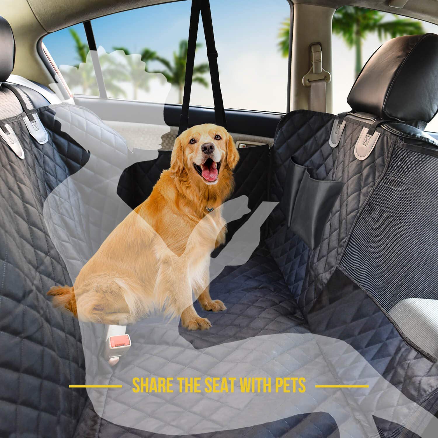 Amazon Cross-Border Model Automotive Pet Pad Car Dog Bed Pet Dog Mat for Dog Waterproof Source Factory Direct Supply