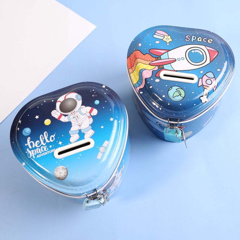 小灵精储蓄罐爱心存钱罐幼儿园生日礼物回礼儿童节小礼品喜糖盒