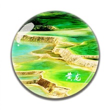 四川纪念品成都锦里都江堰九寨沟青城山乐山稻城亚丁旅游冰箱贴