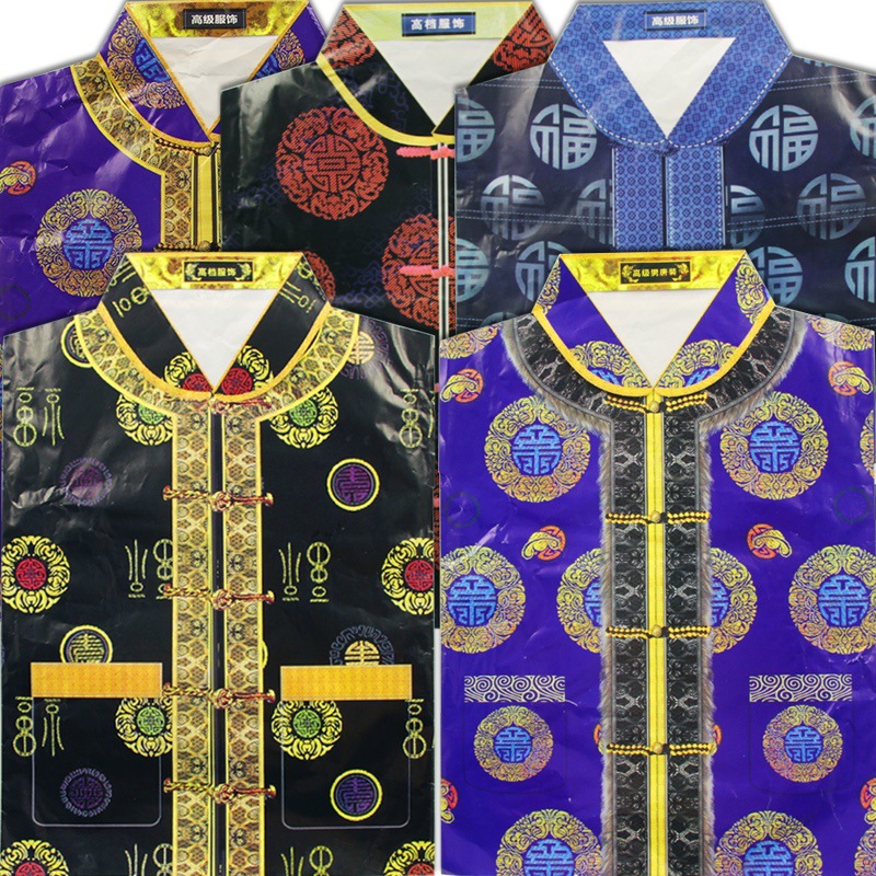 祭祀用品祭奠祖先寒衣男士纸棉衣女上坟烧纸祭拜纸钱十一唐装纸衣