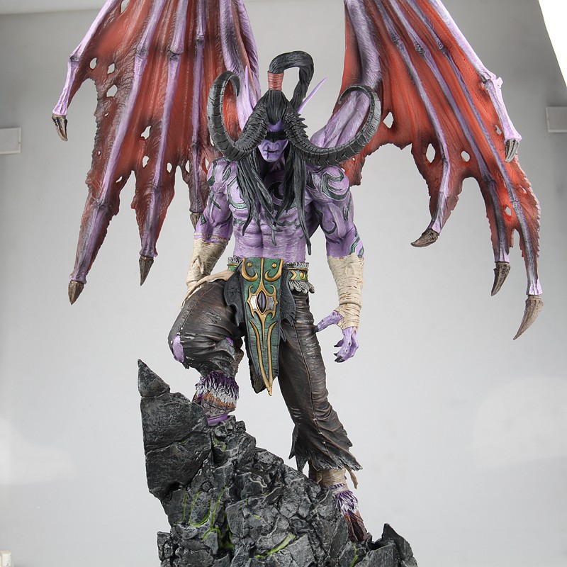 动漫魔兽 恶魔猎手 伊利丹 暴雪嘉年华 限量版雕像手办