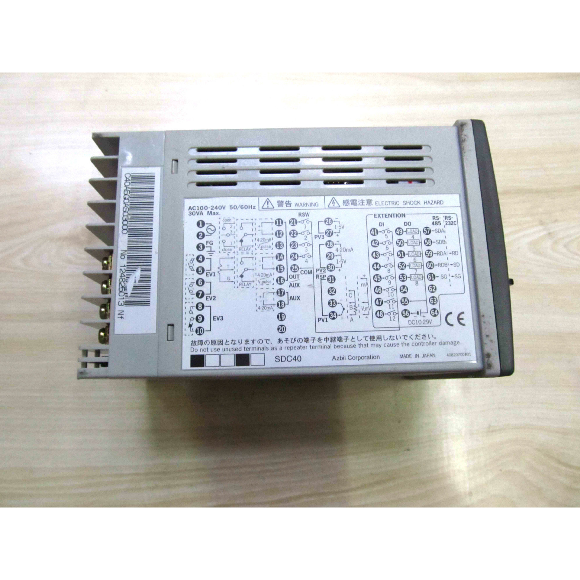 a005*sdc40 山武yamatake 温度控制器 数字调节器 c40a5g0as03000