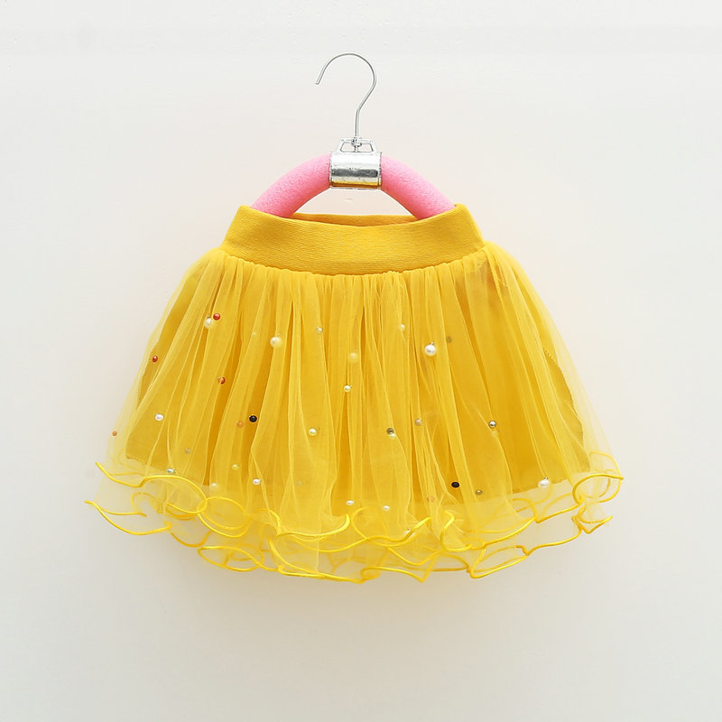Spring, Autumn and Winter Baby Gauze Skirt Pettiskirt Princess Dress Cake Dress Little Girl Baby Skirt Versatile Short Skirt Children's Clothing