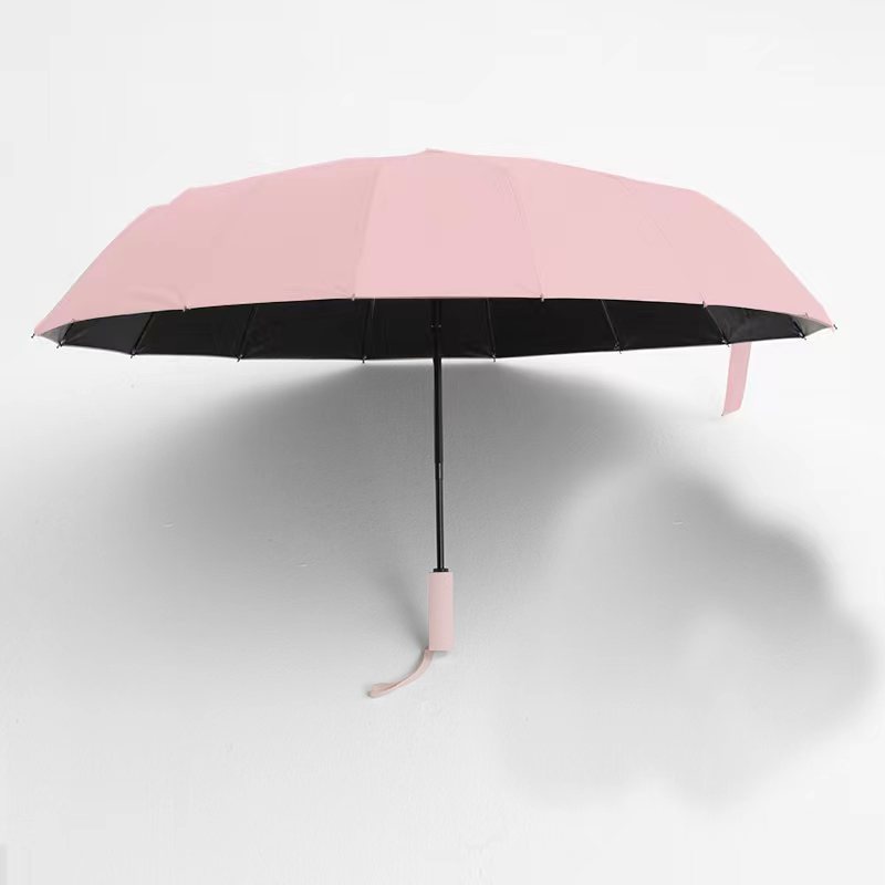 [32 Framework Umbrella] Automatic Opening Umbrella 16 Bone Double Dragon Framework Umbrella Vinyl Sun Protective Anti-UV Umbrella