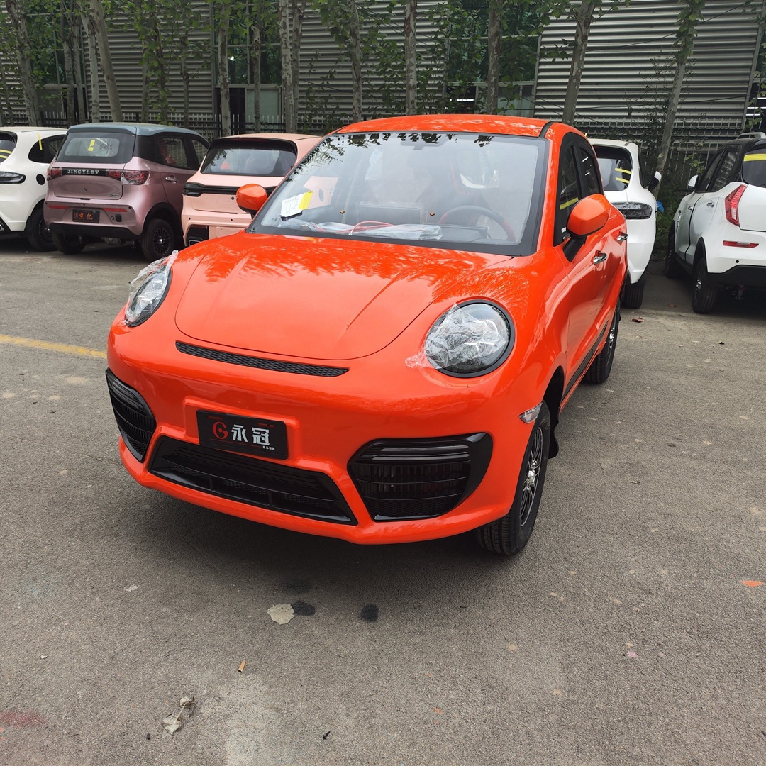 电动四轮车新能源时尚卡宴接送孩子不用挂牌低速无档位电动代步车