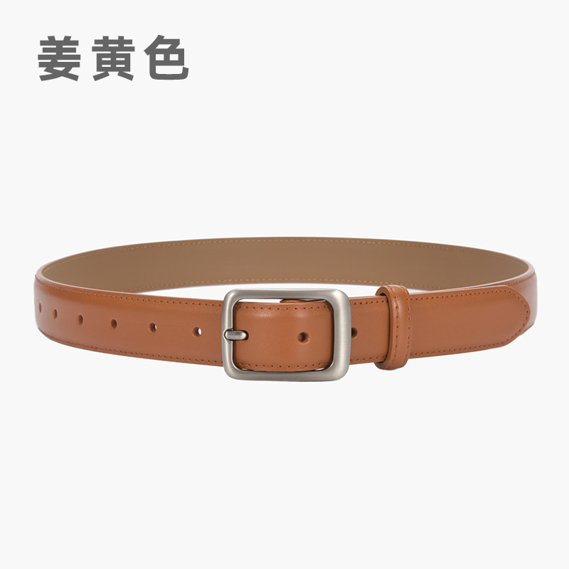 Jeans Belt Women's Inner Match Match Skirt Belt Women's Clothing Fashion Suit Pants Belt Women's Leather Belt Wholesale