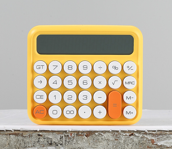 Zunneng Calculator JN-800 Mute 12-Bit Commercial Office Supplies Computer Student Cute Creative