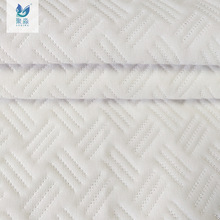 220GSM全涤本白三线空气层复合防水功能性面料床笠床罩隔尿产品