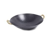 Old-style double ear frying pan cast iron pig iron small dry