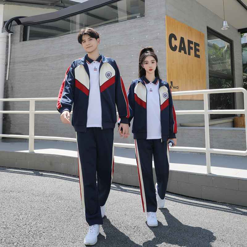 班服秋季运动会开幕式休闲套装小学生初中生英伦校服学院风高中生
