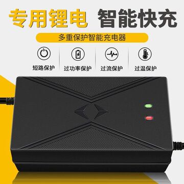 电动车锂电池充电器48v60v5a72v8a84v96v71.4v三元铁锂大功率快充