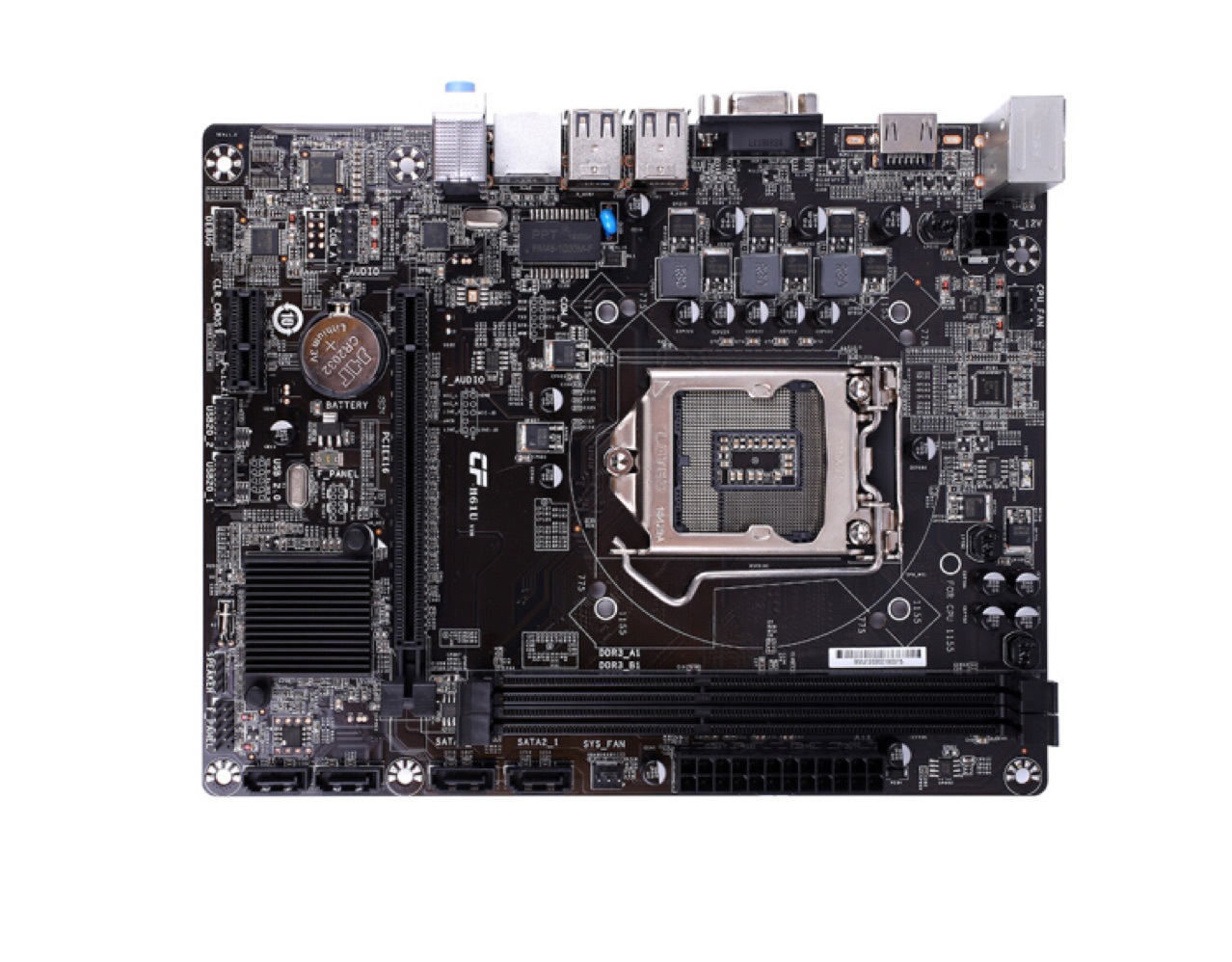 h61u 全固态版 v28 主板 intel h61/lga1155