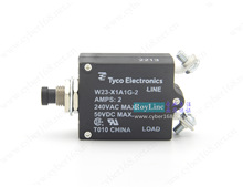 Tyco TE W23-X1A1G-2 2A 6-1393246-7 UL CSA 1-50Amps热控断路器