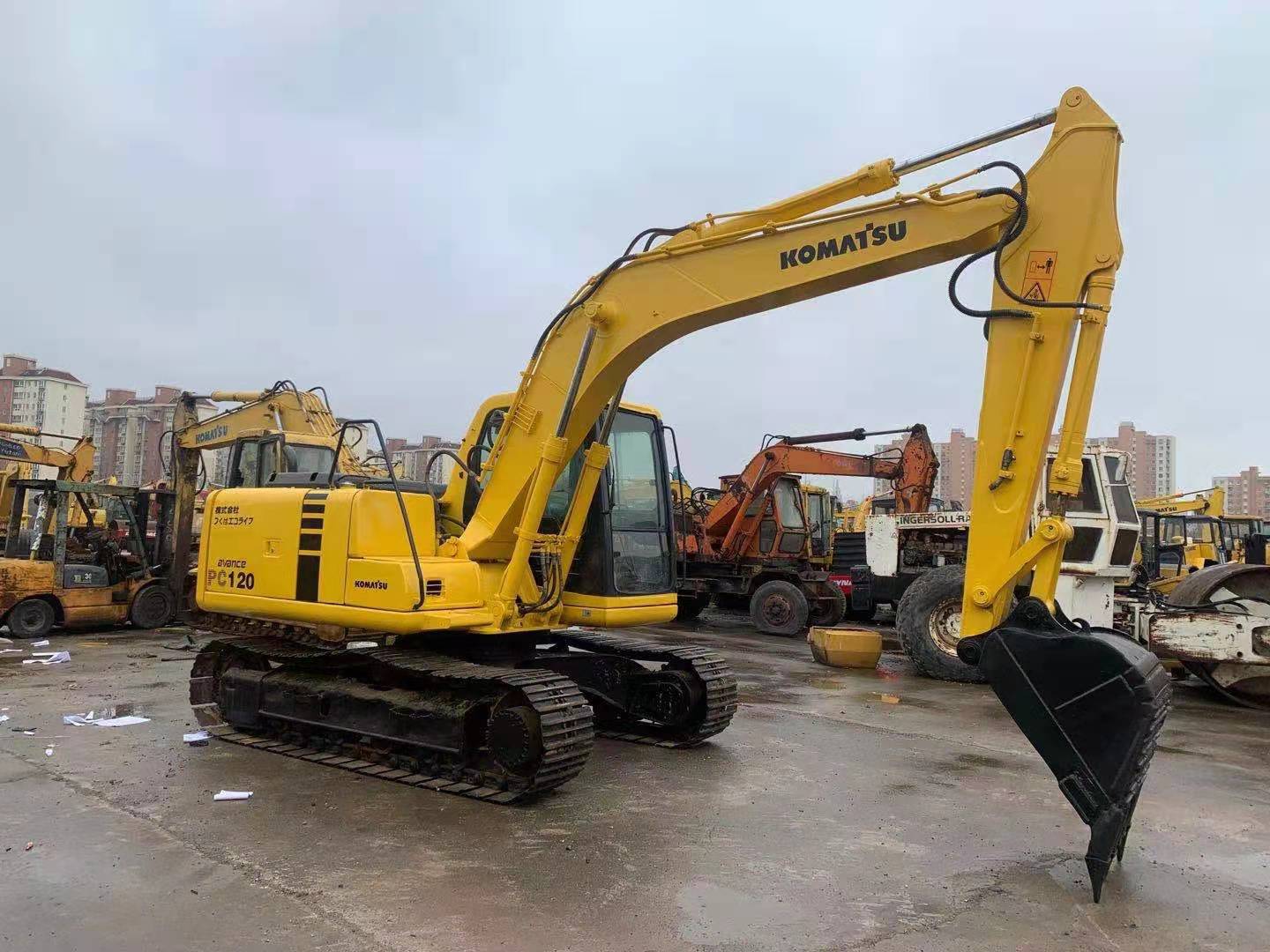 出售便宜的中型挖机 pc120-6小松挖机 纯土方勾机120-阿里巴巴