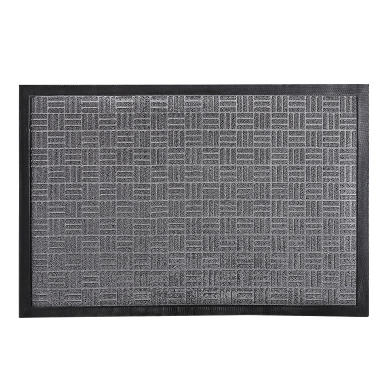 Entry Door Mat Entrance Mats Cross-Border Amazon Outdoor Polypropylene Rubber Door Mat Household Striped Non-Slip Mat