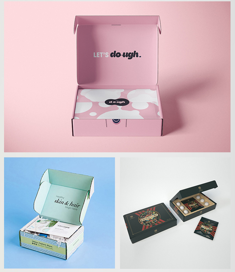 厂家彩色jk制服飞机盒内衣服装包装盒特硬手幅手机壳纸盒子批发