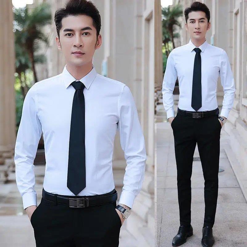 西服套装男士三件套白衬衣领带韩版修身伴郎新郎结婚礼服西裤衬衫