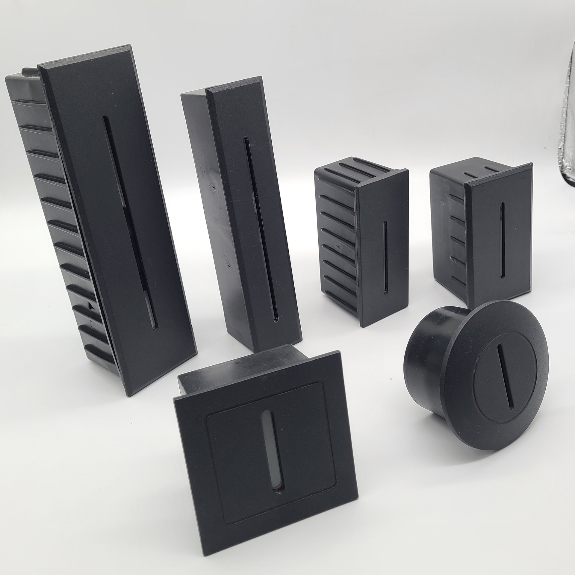 嵌入式墙脚灯圆形一线光暗装台阶灯led嵌壁灯具户外地脚灯82*50