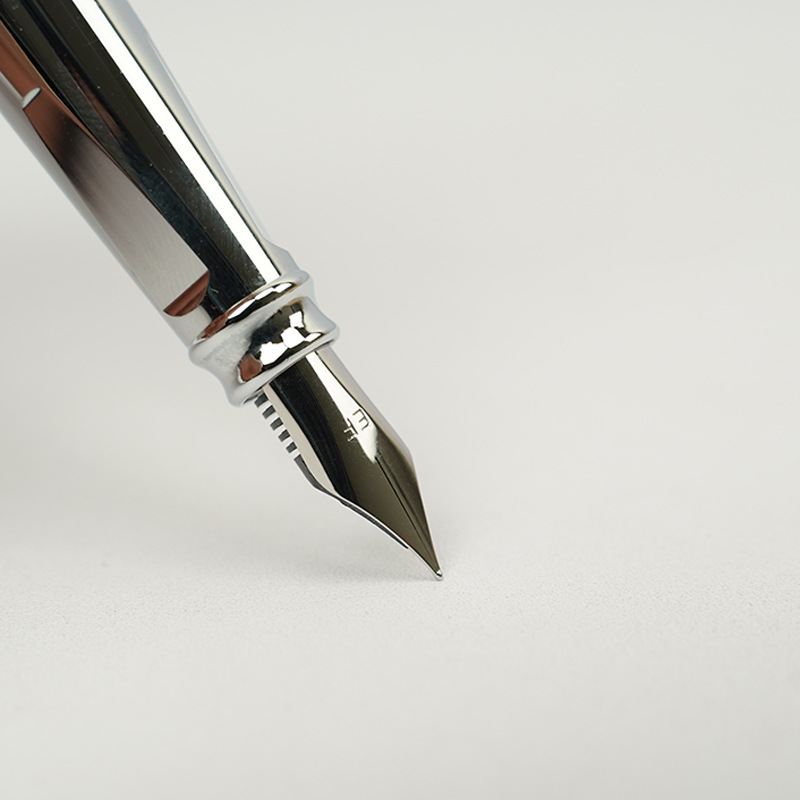 厂家直供永生9163金属钢笔三色笔杆可选礼品墨水笔批量可加刻logo