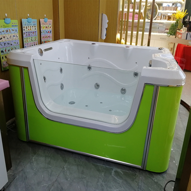 婴幼儿亚克力泳池 透明玻璃婴儿游泳池 伊亲儿童游泳设备