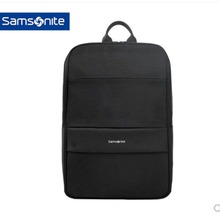 新秀丽（Samsonite）新款大容量双肩背包商务旅行包黑色TQ3