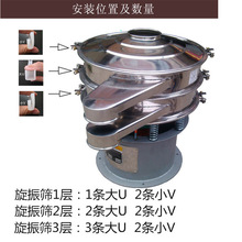 供应碳钢面粉旋振筛 XZS-800型号芝麻颗粒筛分除杂过滤一体机