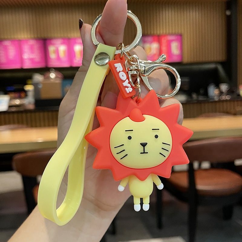 roy6王源设计同款莱阳狮子龙龙钥匙扣女可爱包玩偶公仔卡通小挂件