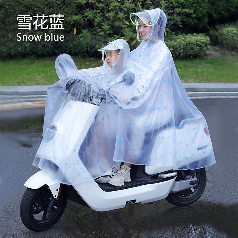 Wholesale Electric Car Battery Car Raincoat Adult plus Size Long Rainproof Single Double Poncho for Motorcycle