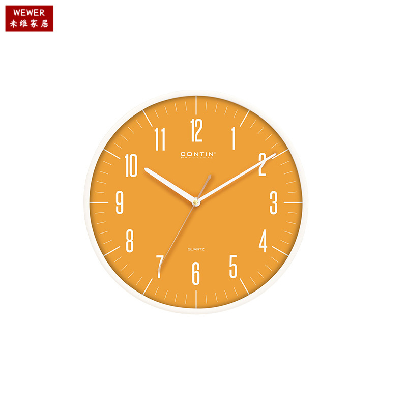 Kangtian Nordic Modern Style Creative Bedroom Decoration Amazon Hot Selling Indoor Wall Clock