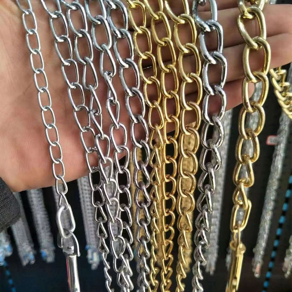 吊牌链小铁链子科室门牌广告吊牌链海报吊旗链条挂链日光灯吊灯链