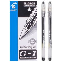 日本PILOT百乐中性笔考试笔G-1子弹头水笔可替换芯走珠笔速干