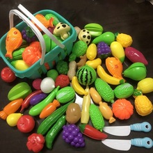 儿童仿真水果蔬菜模型切切乐玩具套装幼儿园宝宝早教益智启蒙认知