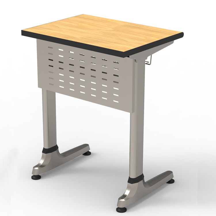 双人位单人位大学生课桌 高校铝合金学校学生桌 智慧教室学生台桌